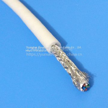 With Blue Sheath Color 1000v Rov Umbilical Cable Anti-seawate / Acid-base