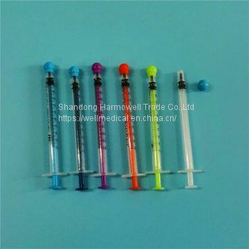 1ml Medicine Syringe With Caps For Baby