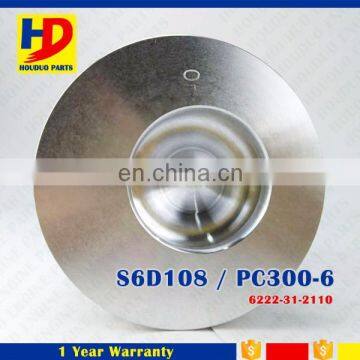 Direct Manufacturer PC300-6 6D108 Excavator Engine Piston 6222-31-2110 photo-2