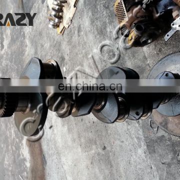 high quality S6K Crankshaft, S6K Engine Crankshaft Engine Parts for excavator spare parts