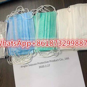 3 Ply Non woven  Surgical Face Mask ,Dust Resistant Disposable Face Mask shawz0925@163.com