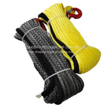 RECOMEN Supply Winch Synthetic Rope 12000 Lbs 17000Ibs 17500lbs Wireless 12v Electric Winch Synthetic Rope