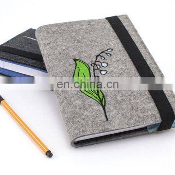 Felt Ring Binding Cover a5 a6 Note-book Journal Diary Planner photo-4