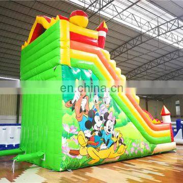 Outdoor Playground Mouse Theme Inflatable Bounce House Slide Combo For Children Amusement Park photo-3