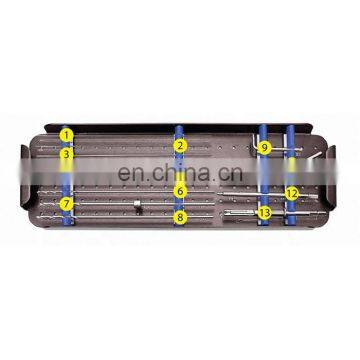China Manufacture Bone Surgery Instruments Small Fragment Locking Plates Instruments Set Orthopedic Surgical Implants photo-2