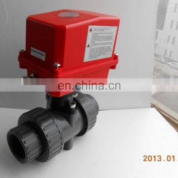 AC220V CTF-002 20NM UPVC thread glue dn32 dn25 motorized 2-way valve