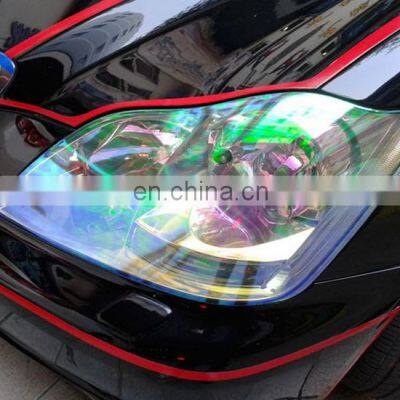 30*200CM 10 Color Auto Car Styling Chameleon Headlight Taillight Vinyl Tint Car Light Film Wrap Waterproof Car Body Film photo-3
