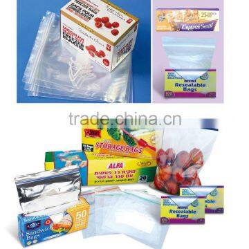 Freezer zipper bag