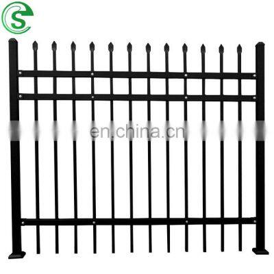 3 rails used wrought iron fencing galvanized steel fence panels