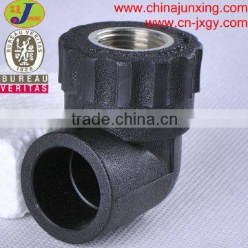 Female threaded elbow from dn25 to dn32 for hdpe plastic pipe