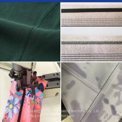 New Four Needle Six Thread Special Sewing Machine for Fitness Kneepad Special Splicing Machine for Elasticity and Protection Stitching for Silk Stockings RN6300-D4 photo-5