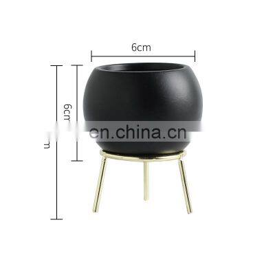 Instagram Nordic Ironwork Meaty Flowerpot Vase Set in Black and White photo-3