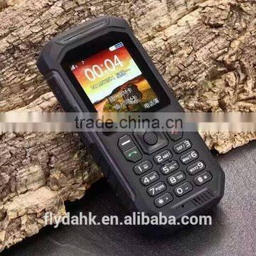X6 Rugged Senior Mobile Phone Waterproof Walkie Talkie Gsm Cellphone.