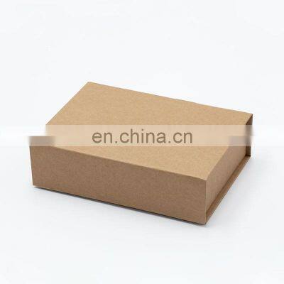 New eco-friendly kraft paper small business gift packaging box with magnetic lid