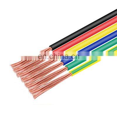 BVR/BV/RV/BVV/RVV 0.75 6core Electric Cable RVV 2*1.0mm 2.5mm bare copper Wire Electrical Cables