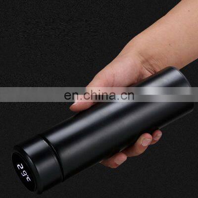 Stainless Steel Temperature Display LED Royal Wholesale 450ml Thermos Vacuum Flask photo-3