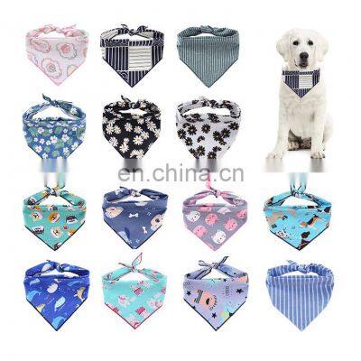 Manufacturing Best Custom Luxury Print Summer Triangle Collar Dog Birthday Bandana