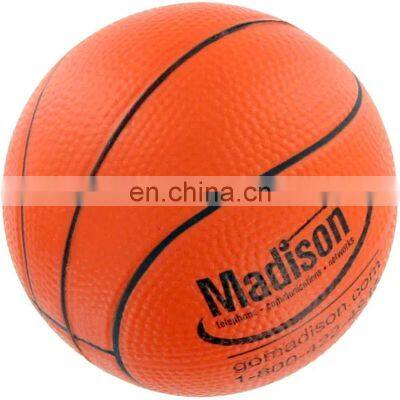 high density pu anti foam Basketball Stress Reliever balls