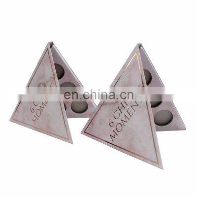 Custom Print Empty Makeup Packaging Pink Love Eyeshadow Palette Paper Box
