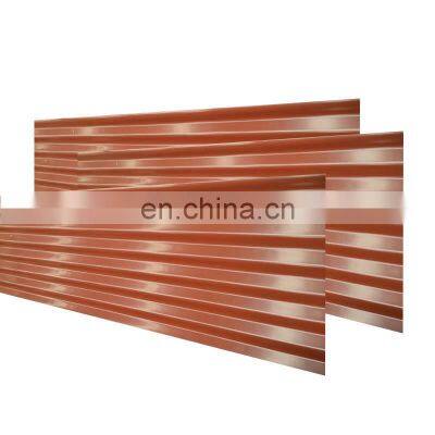 Dx51d Galvanized Normal Spangle Color Coated Corrugated Steel Sheet