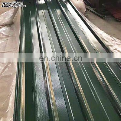 Different Types Of Aluminium Roofing Sheets In Ghana 0.7 mm Thick Zinc Coated Prepainted Galvanized Corrugated Sheets photo-5