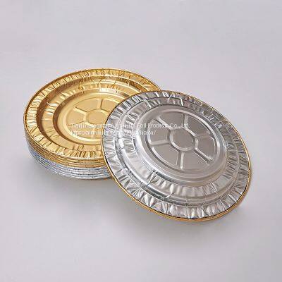 12inches Large Foil Flan Dishes Food Grade Pan photo-5