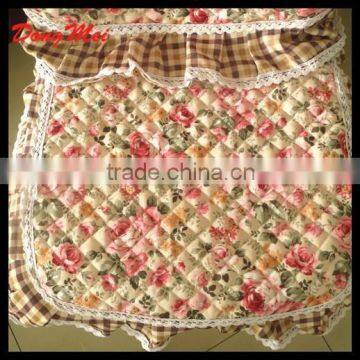 Cotton Chair Cloth Flower 100% Cotton Chair Cover Hotel Chair Cover, Living Room Table Cover photo-5