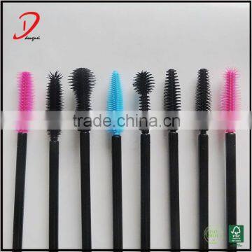 Wholesale Black/Pink /Blue Disposable Mascara Wand,Plastic Mascara Brush