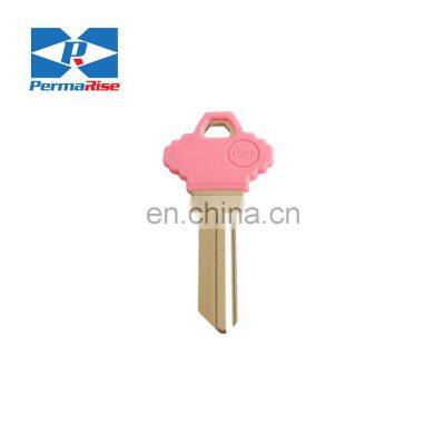 Hot Selling SC1 custom key blanks with plastic head brass material dimple door blank keys