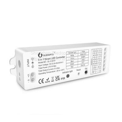 Gledopto Pro 5 IN 1 ZigBee and 2.4GHz RF Controllable LED Receiver GL-C-001P 12V-54V photo-3
