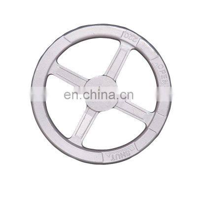 Custom hardware other valve parts handwheels sand casting gate butterfly valve parts hand wheel