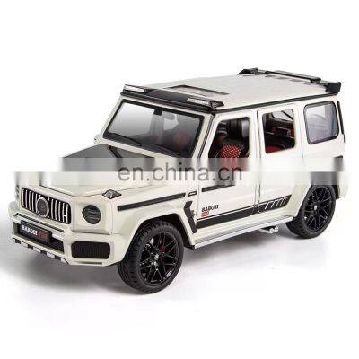 1:18 Diecast Alloy TOY CAR Off-road Vehicle Model Pull Back Toy BRABOS 700 SUV photo-2