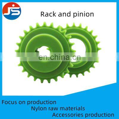 Customized Black Nylon Gear 25-30 Teeth Wear-resistant Nylon Gear of Various Specifications