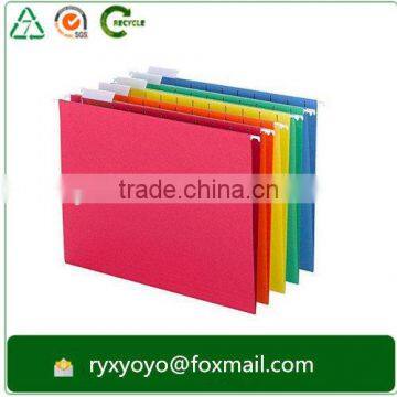 100% recyclable paper material office hanging file folder for doucments