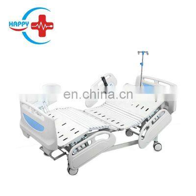 HC-M001 hospital medical equipment furniture five-function electric medical care beds ABS plastic treatment bed