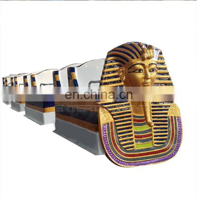 Fairground Park Customize Pharaoh Roller Coaster Rides For Sale