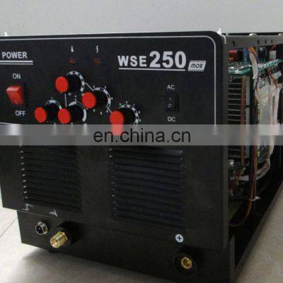 WSE 250 Tig Weld Aluminum Portable AC/DC Inverter Welder Welding Machine China Supplier photo-2