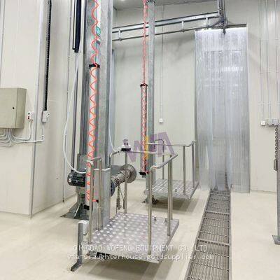 Abattoir Bovine Halal Skin Puller Bull Butcher Equipment For Cattle Slaughter Line