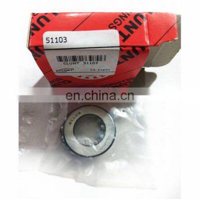 17x30x9mm Thrust Ball Bearing 51103