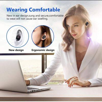 V5 New Products Hot Sale Earphone TWS Wireless Headphone Wireless Bluetoth Headset for Iphone Samsung Huawei LG photo-6