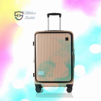 Fashionable Two-Piece ABS/PC Spinner Luggage Sets 2 Piece Traveling Suitcase Stylish and Convenient photo-3