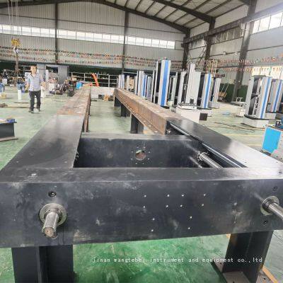 horizontal strip tensile testing equipment horizontal rod tensile tester aerospace horizontal tensile testing machine