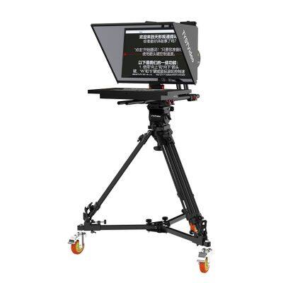 Versatile Studio Prompter With Big Display DSLR Camcorder Compatible Autocue Great Value From Chinese Brand photo-3