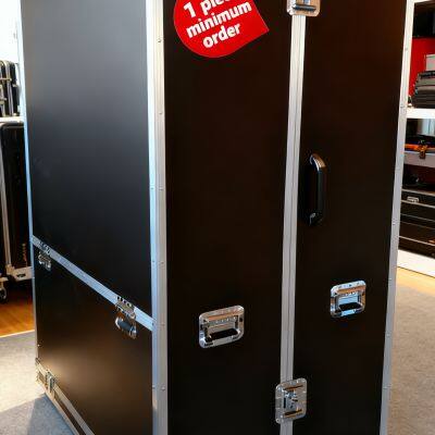 Прочный кейс для оборудования из алюминиевого сплава с блокировочной системой и колесной подвеской для транспортировки профессионального оборудования