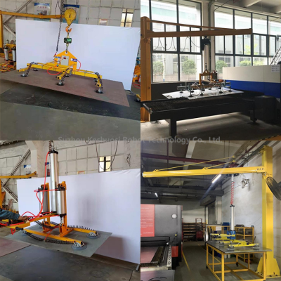 Vacuum Pneumatic Lifting Machine Stainless Steel Plate Suction Cup Hoisting Glass Manipulator Lifting Suction Cups photo-5