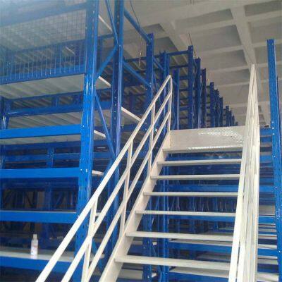 Estantería intermedia de acero galvanizado para soluciones de almacenamiento en almacenes photo-4