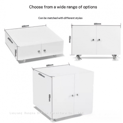 Heavy Duty Printer Cabinet With Drawers | Quiet Rolling Base for Brother/Epson Printers | Durable Office Storage for Printing Shops photo-4