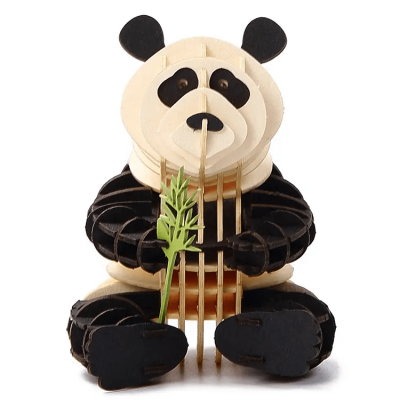 Manufacturer of 3D Colorful Panda Paper Puzzle Model Animal Self-Assembling DIY Craft Set for Zoo,Stationery, Museum,Art & Collectible