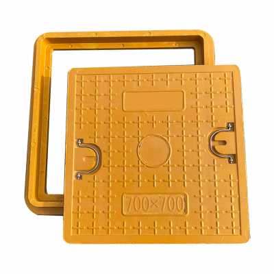 Fiberglass Reinforced Composite Manhole Cover - 500x500mm photo-3