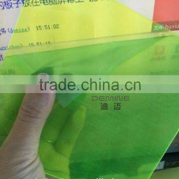 yellow polycarbonate sheet for advertising light board